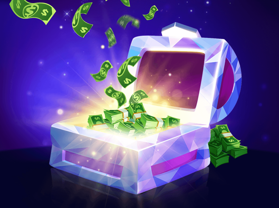 Treasure Box with cash 