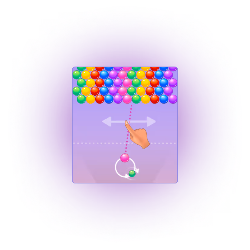 Mobile phone showing the money balance screen from Bubble Cash game