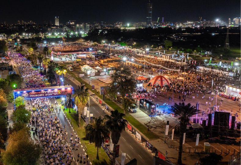 Tel Aviv Papaya Night Run Race